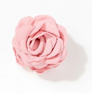 Pink Rose Hair Claw Clip By LA Hearts, Onesize, Pink.